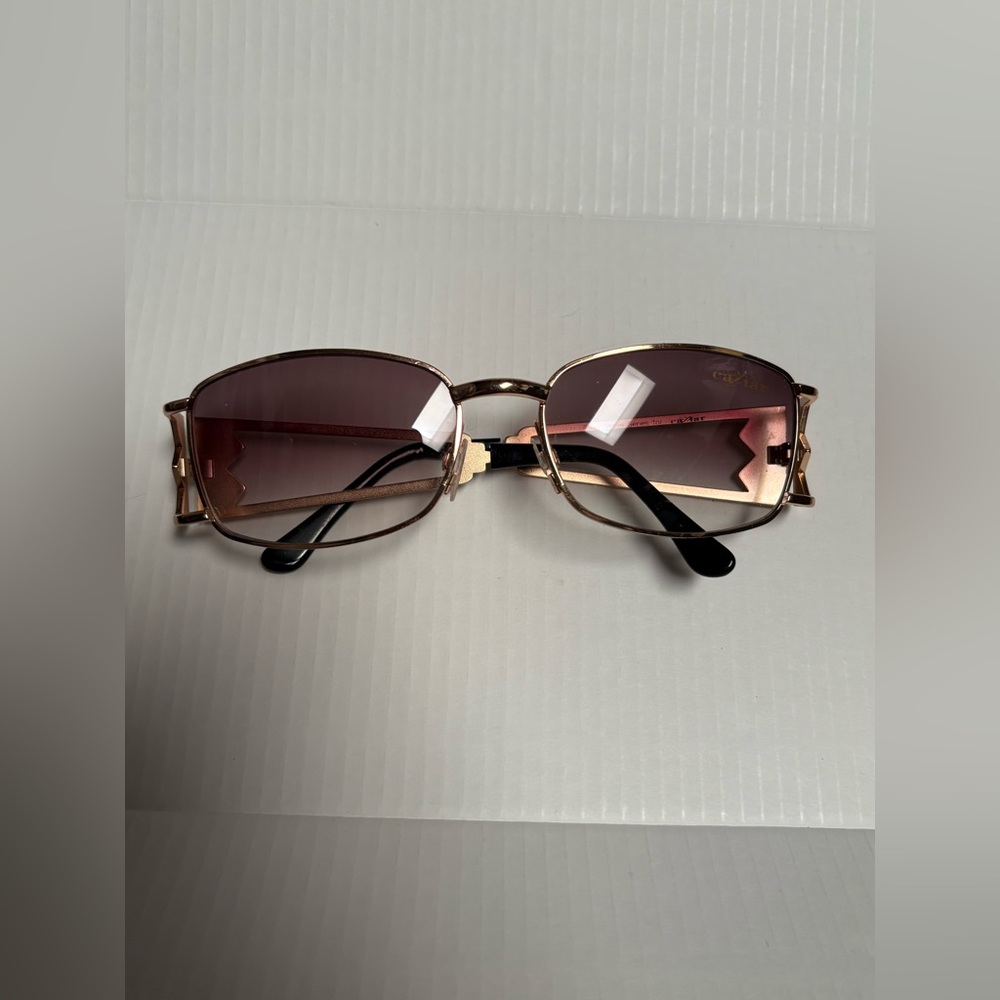 Vintage Caviar Sunglasses Champagne Series